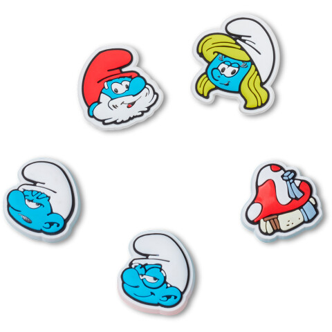 Jibbitz Los Pitufos 5 Pack Multicolor