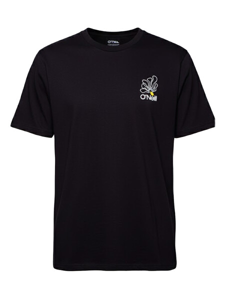 Remera O'Neill Floral Negra Remera O'Neill Floral Negra