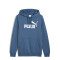 Canguro de Hombre Puma Logo Hoodie TR Azul - Blanco