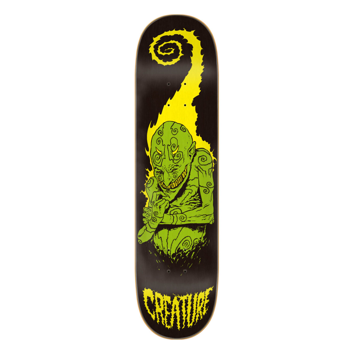 Deck Creature Demon - Black 8.5¨ (Sólo Tabla · Lija Incluída) 
