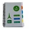 CUADERNO A5 22KPP TAMAÑO 15X21 COLOR VERDE
