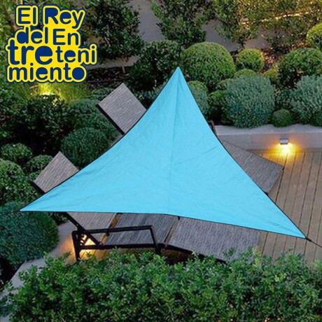 Lona Toldo Vela Triangular Filtro Uv 3,6m Sombra Beige