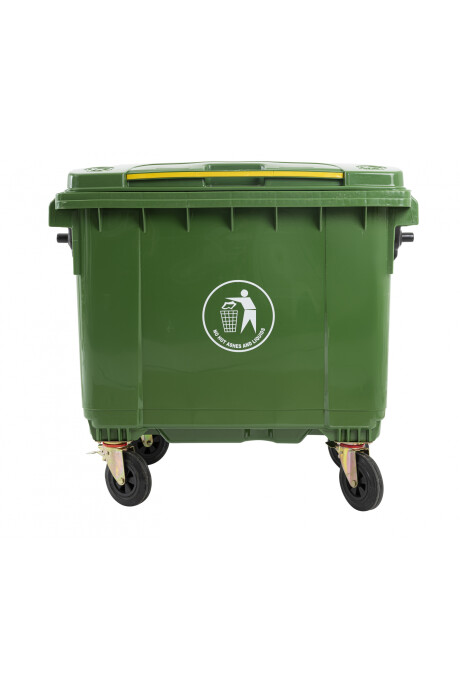 Contenedor De Residuos Verde - 660 Litros Contenedor De Residuos Verde - 660 Litros