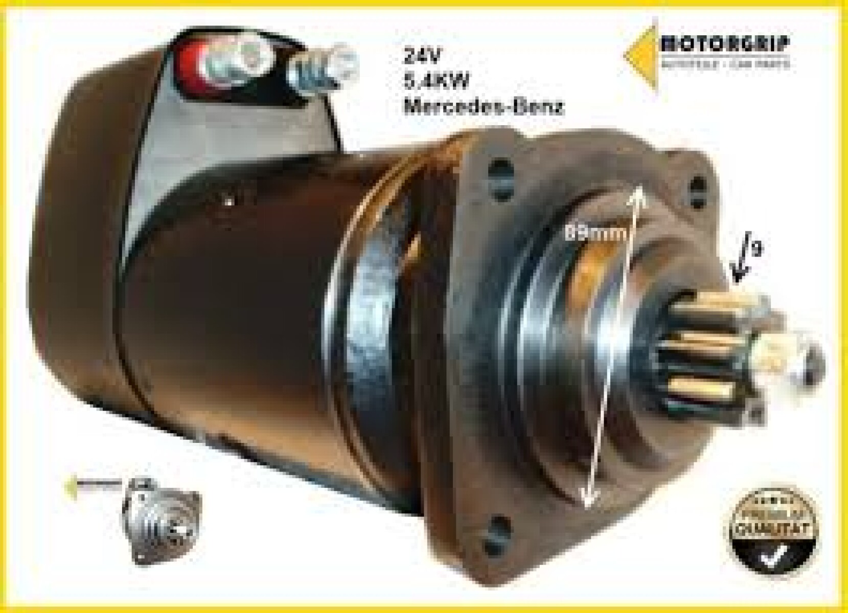 ARRANQUE - FIAT OM BNG 24V 9D BOSCH - 