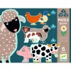 MAXIGEANT Puzzle X6 Maxi Geant 9, 12 Y 15 Pcs 3+ Djeco - Granja