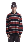 L/S Malone Rugby Shirt Terracota