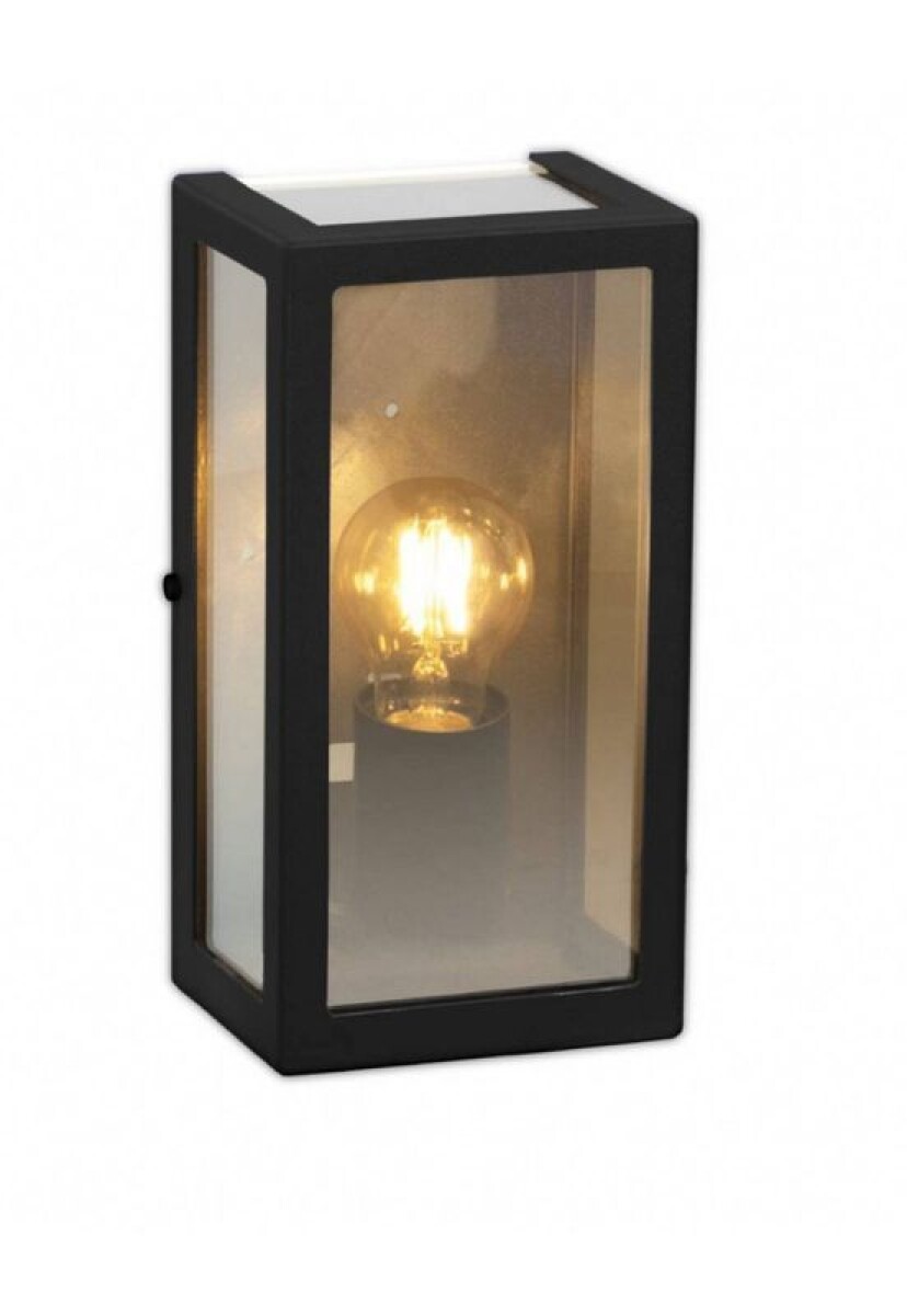 FAROLA VINTAGE RETRO NEGRO 1XE27 TAMAÑO A60 IP54 