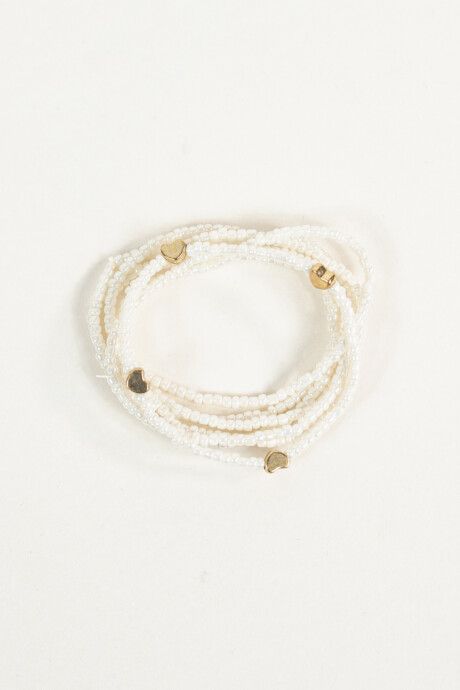 Pulsera Set X 7un. Blanco