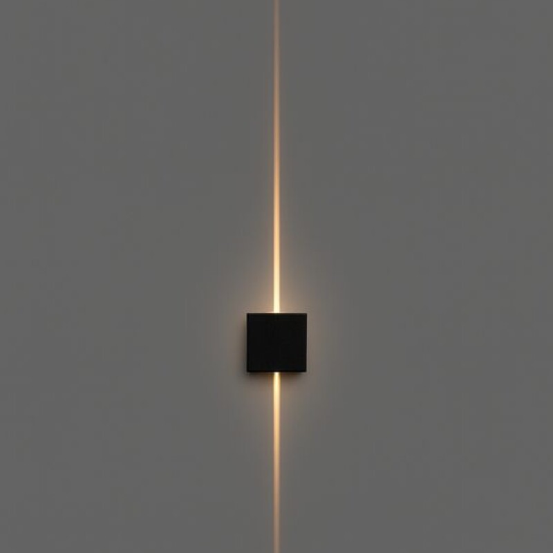 APLIQUE BIDIRECCIONAL WALL PLUS CERRADO-CERRADO 2º/2º NEGRO 3000K 10W IP65 APLIQUE BIDIRECCIONAL WALL PLUS CERRADO-CERRADO 2º/2º NEGRO 3000K 10W IP65