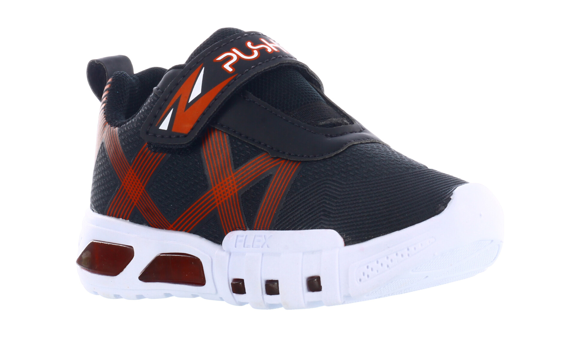 Championes Infantiles Push ROOT con velcro - Negro 