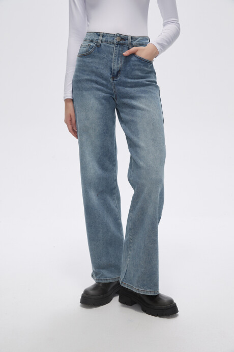 Pantalon Rubbia Azul Claro