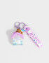 Llavero Lúdico Llavero Y Charm En Forma De Casita - Violeta Lila