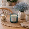 Vela Aromatica con Frasco de Vidrio - Cotton Vela Aromatica con Frasco de Vidrio - Cotton