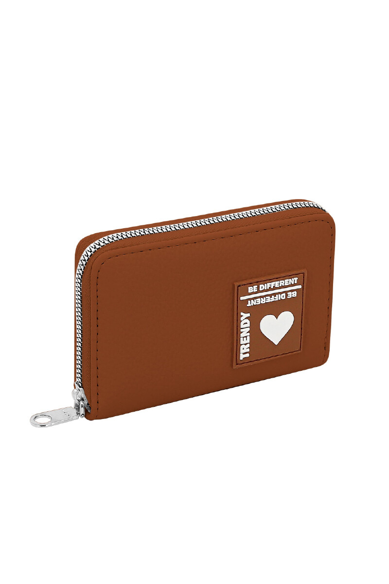 Billetera Trendy Marrón