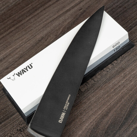 Cuchillo Wayu Santoku Madera Acacia