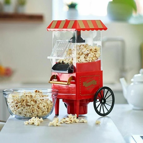 Maquina Popcorn Vintage Eléctrica Aire Caliente Maquina Popcorn Vintage Eléctrica Aire Caliente