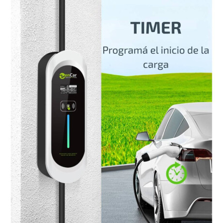 Cargador Zencar E Portatil 7.4Kw Blanco
