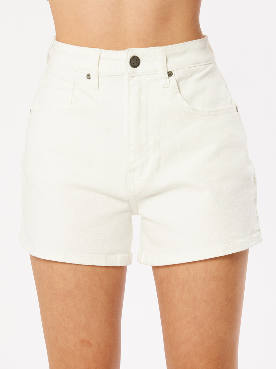 SHORT KINA RUSTY - Blanco 