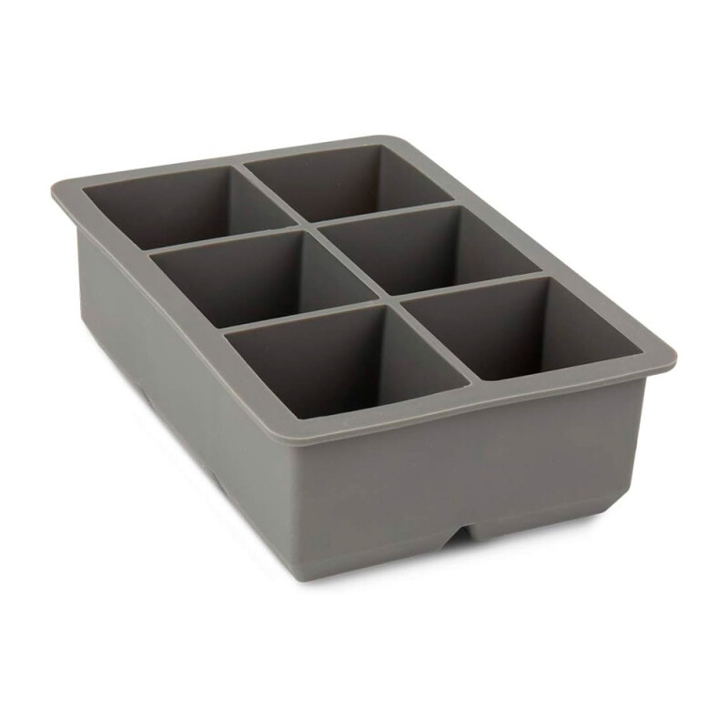 Cubetera hielera de silicona 6 cubos Cubetera hielera de silicona 6 cubos