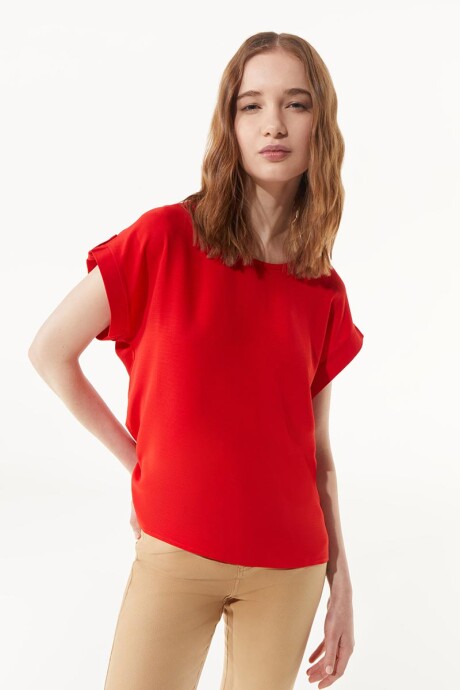 Blusa New Temps Rojo