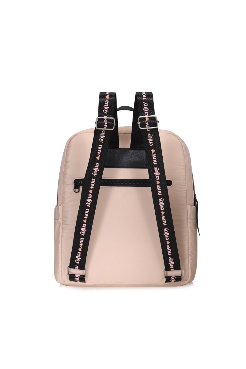 Mochila con llavero desmontable Rosado