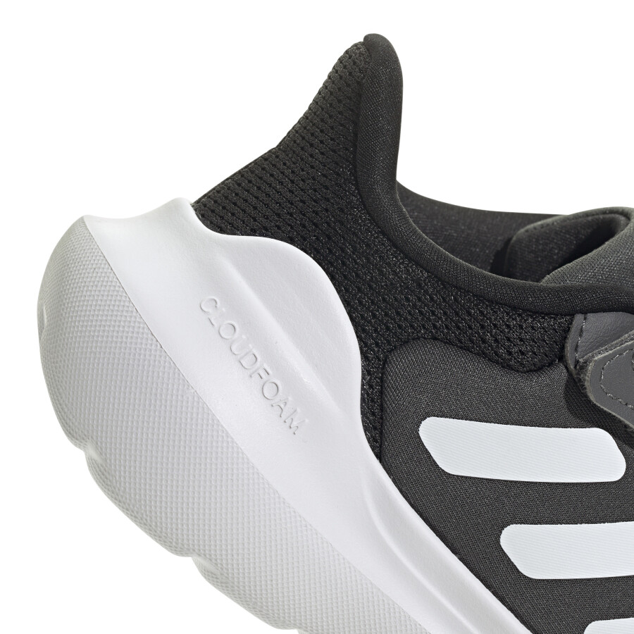 Championes Infantiles Adidas Tensaur Run 3.0 Gris - Blanco - Negro