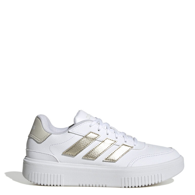 Championes de Mujer Adidas Courtbock Blanco - Dorado - Gris