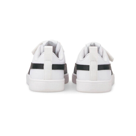 Championes Puma Rickie AC de niño White & Black