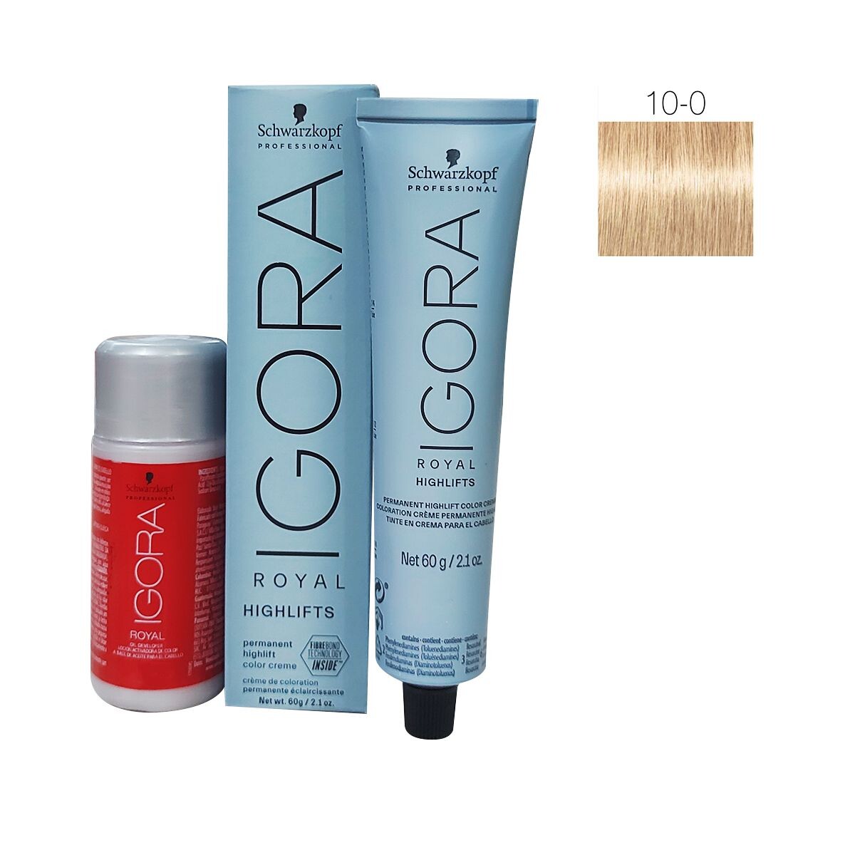 IGORA ROYAL TINTE RUB.PLAT.N10-0 60ML+AG 