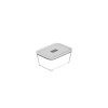 Tupper de vidrio hermético 2,4 Lts Blanco