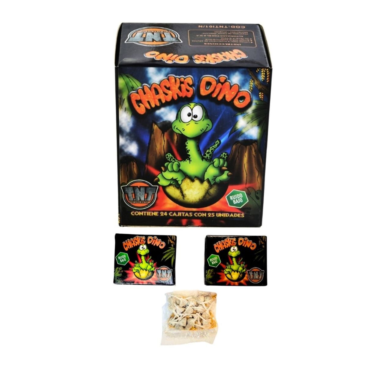ESTALLO CHASKI DINO TNT 
