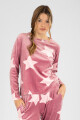 60-1616 pijama estrella Rosado