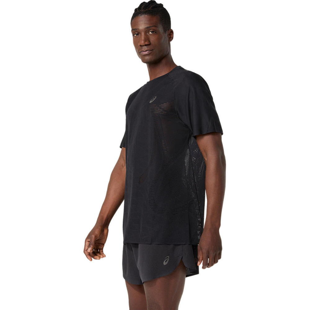 Polo Running Metarun SS Top Hombre Performance Black