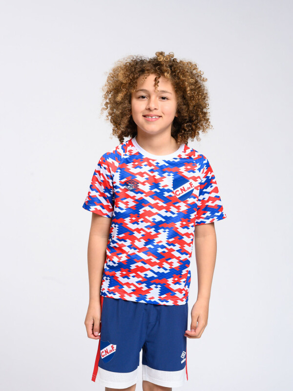 REMERA PRO TRAINING CAMO JUN Nacional Oficial Junior 009