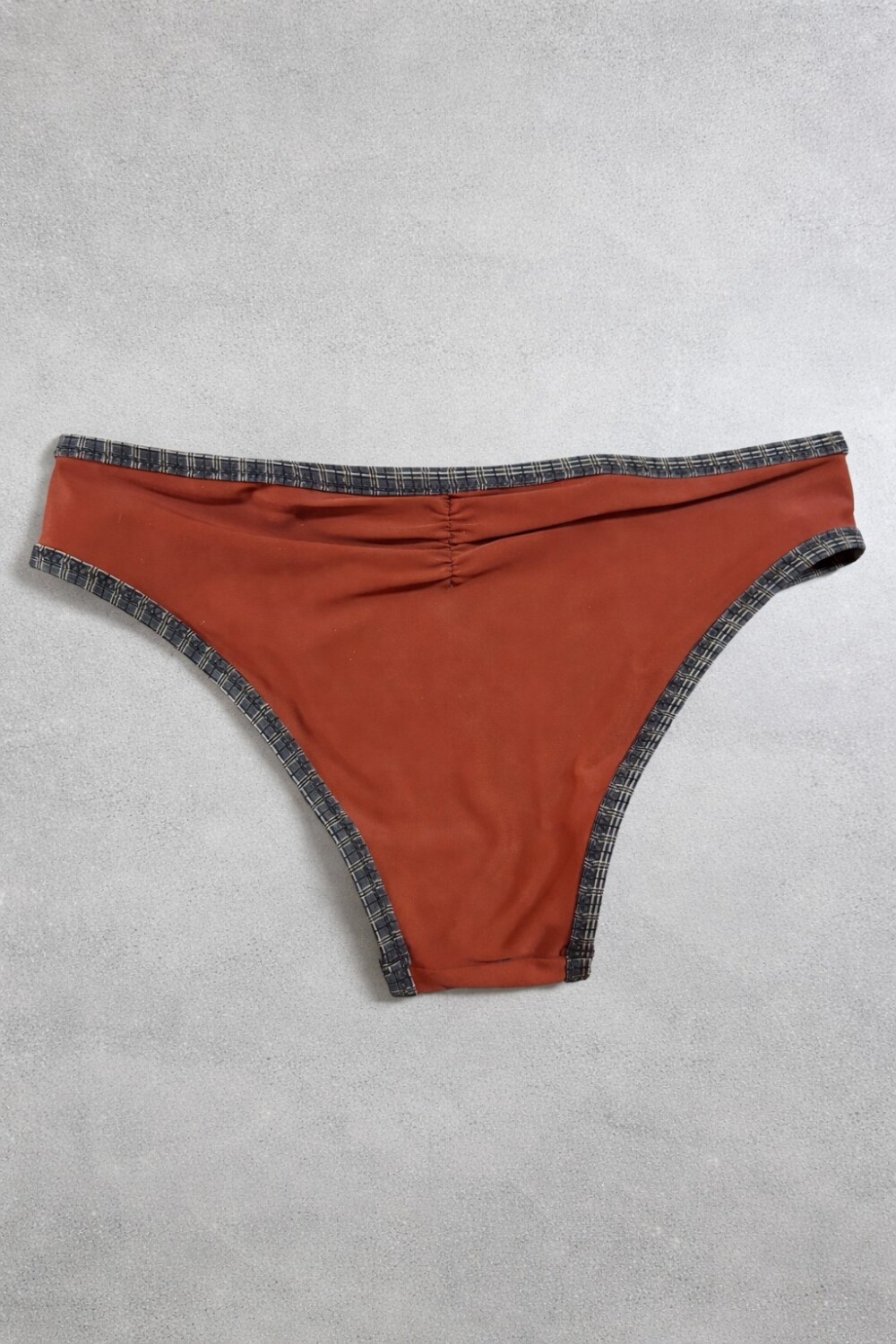 Diagonal Bikini Bottom Terracota
