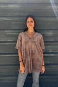 Remera Inma MARRON