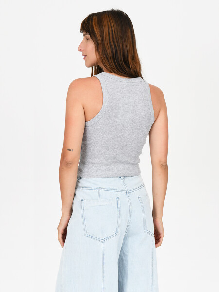 MUSCULOSA TULI GRIS MELANGE C