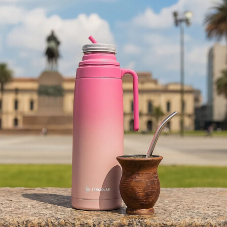 Termo Termolar R-evolution 1lt - 5 Años De Garantía Acero Rosa