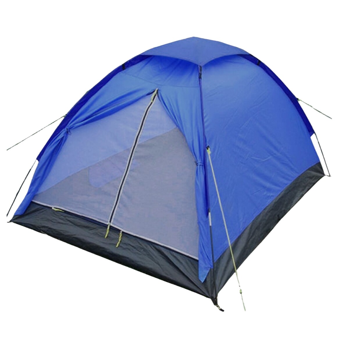 Carpa Iglu De Camping 2X2 m Impermeable Azul 