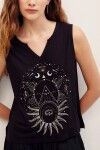 MUSCULOSA COSMIC STARS Negro