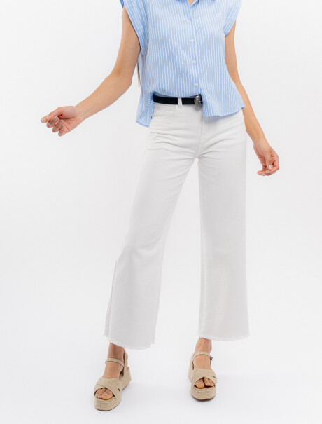 Jean pierna ancha crudo