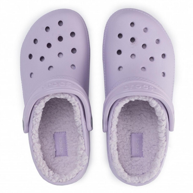 Crocs Classic Lined Pantuflas Violeta