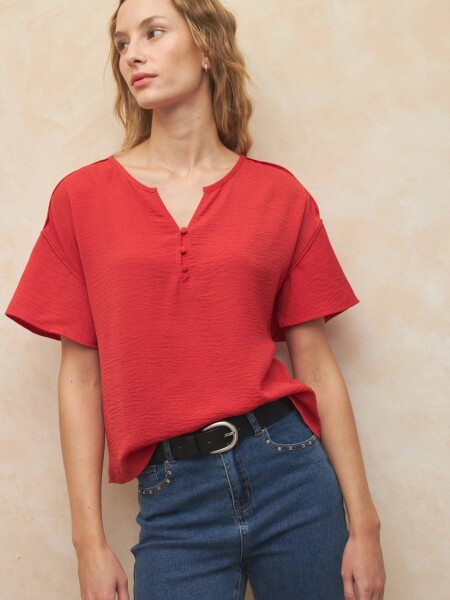 BLUZA ALLIE MAXIMO ROJO