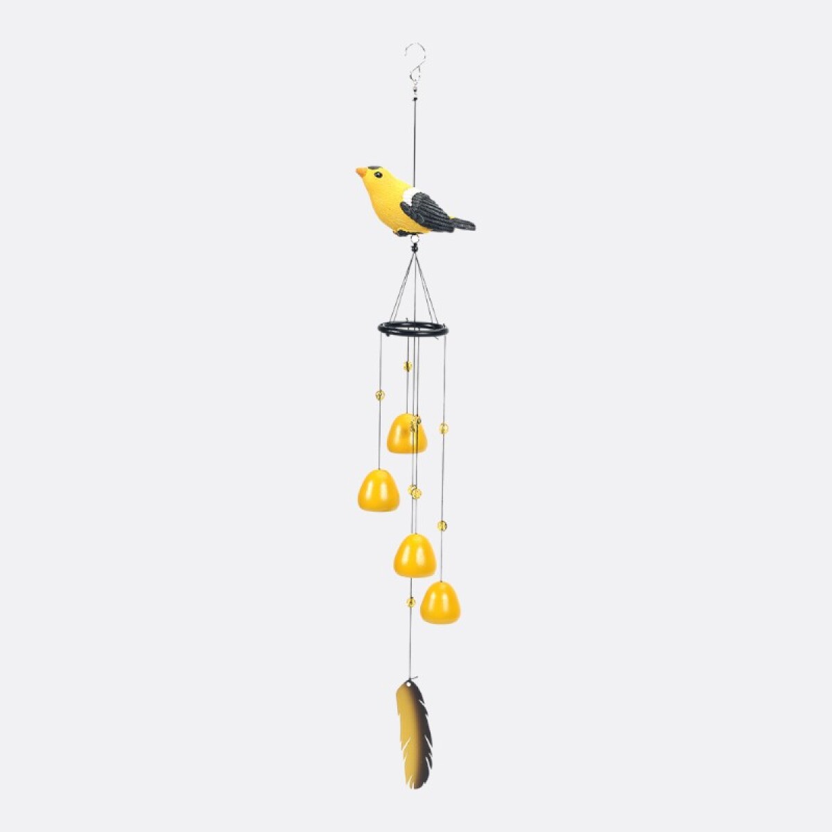Campana de Viento Aves - Amarillo 