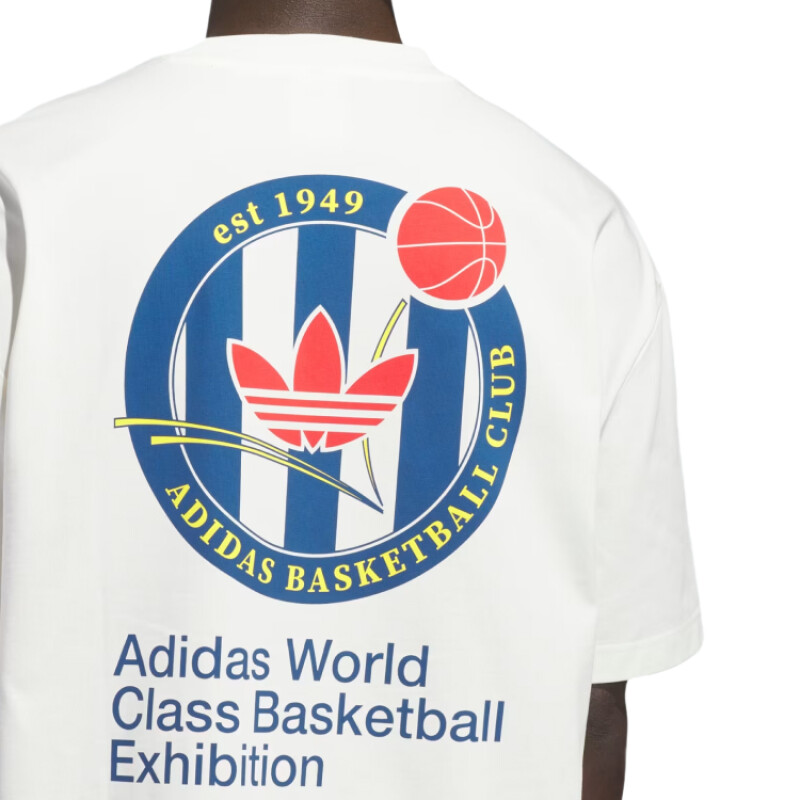 Remera Adidas Originals Crest USA - Blanco Remera Adidas Originals Crest USA - Blanco