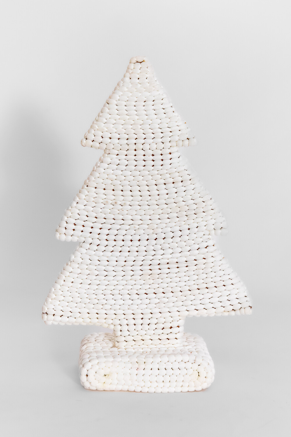 Deco Navidad árbol Hilo Con Base Color Unico