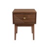 MESA DE LUZ TIFFANY MARRON Unica