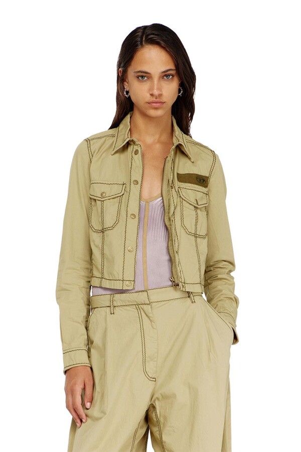 Casaca Para Mujer G-Roovy Beige