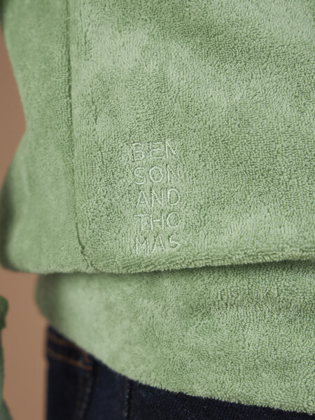 FLEECE CANOPU VERDE
