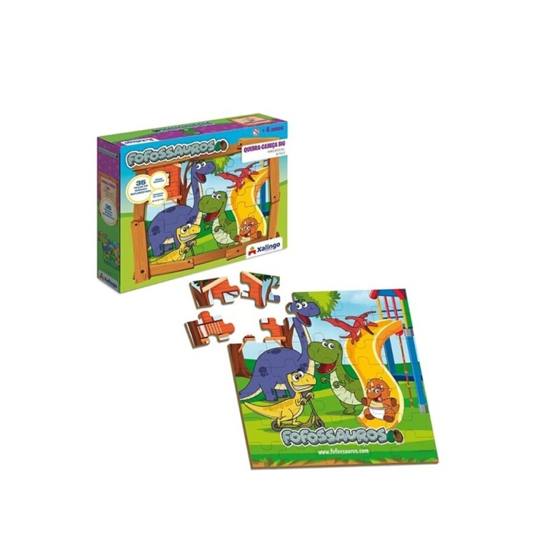 PUZZLE DE MADERA INFANTIL DISEÑO DINOSAURIOS 35 PIEZAS PUZZLE DE MADERA INFANTIL DISEÑO DINOSAURIOS 35 PIEZAS
